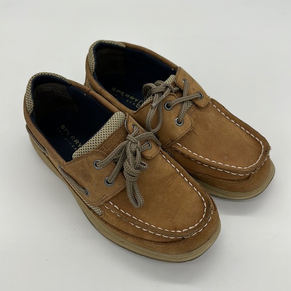 Sperry Other - Sperry Boys Top Sider Boat Shoes | size 3 | lace up